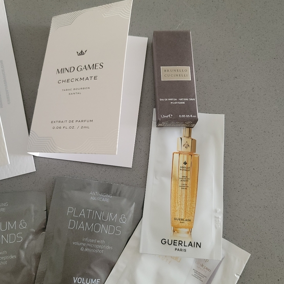 Neiman Marcus | Pink Makeup Bag w 9 Samples - Picture 6 of 8